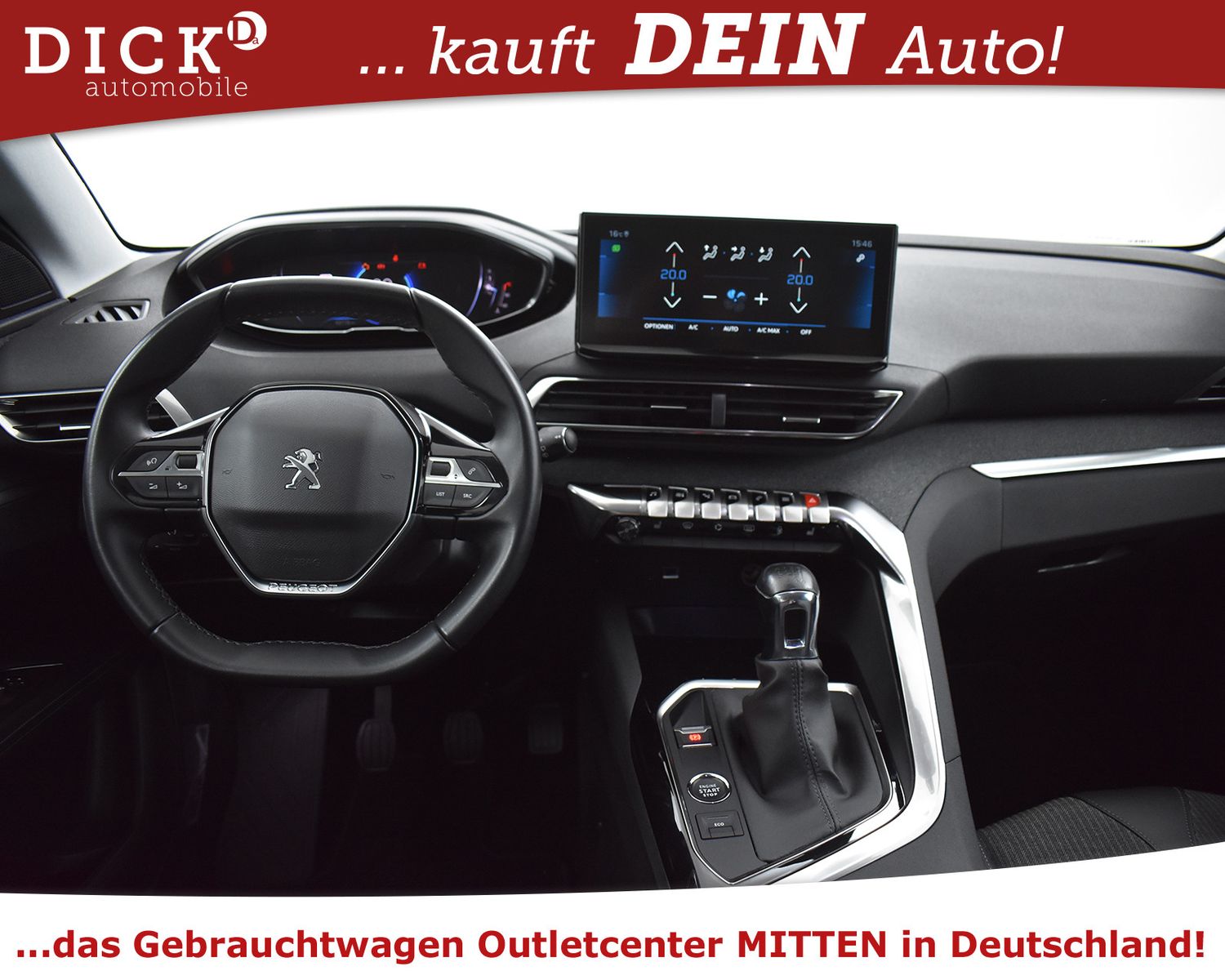 PEUGEOT 3008 1.5d Allure Pack VIRTU+KAM+AHK+ACC+LED+NAVI - Image 15