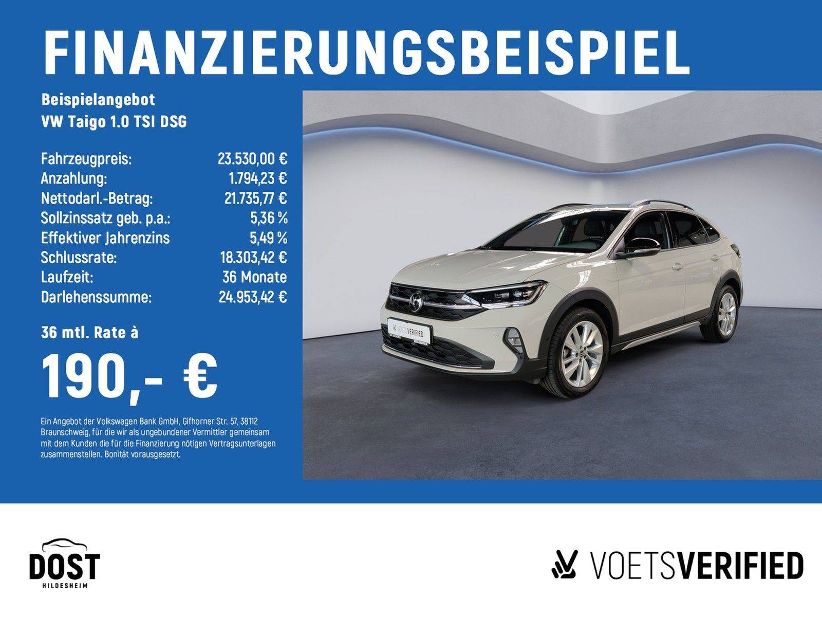Volkswagen Taigo 1.0 TSI DSG Goal KAMERA+NAVI+SHZ+PDC