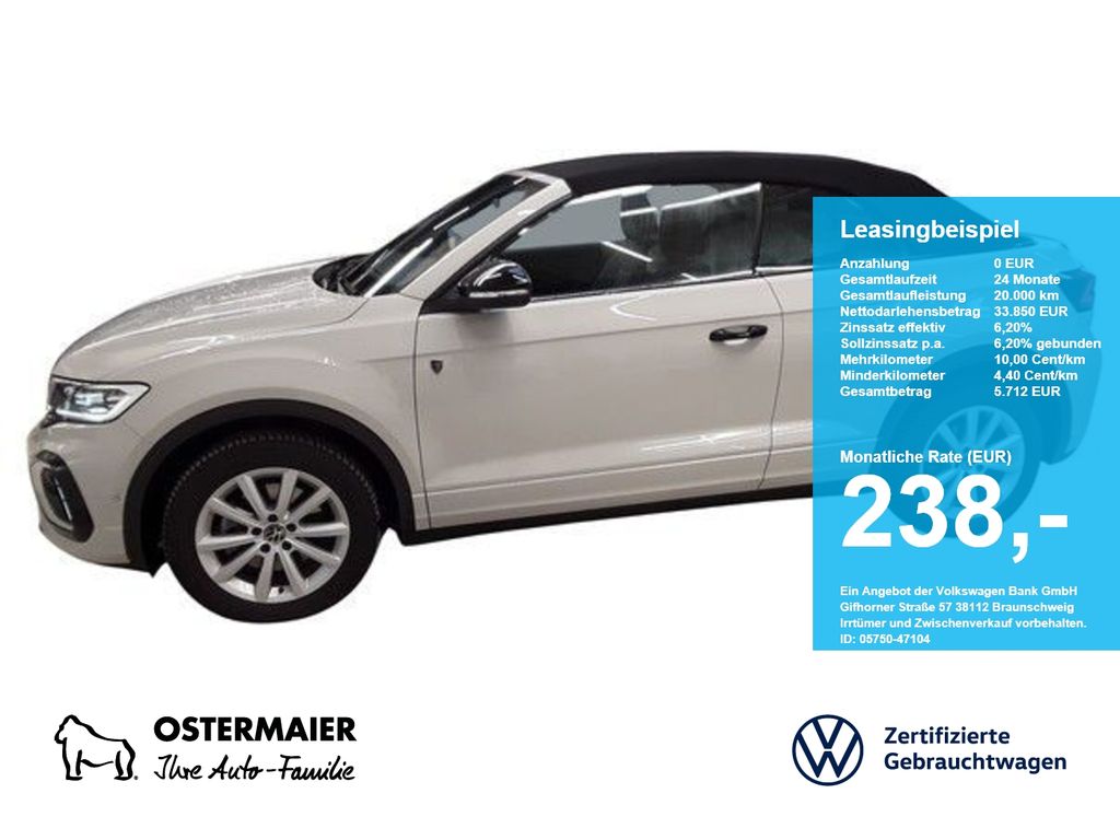 T-Roc Cabriolet R-LINE EDITION KARMANN 1.5TSI DS