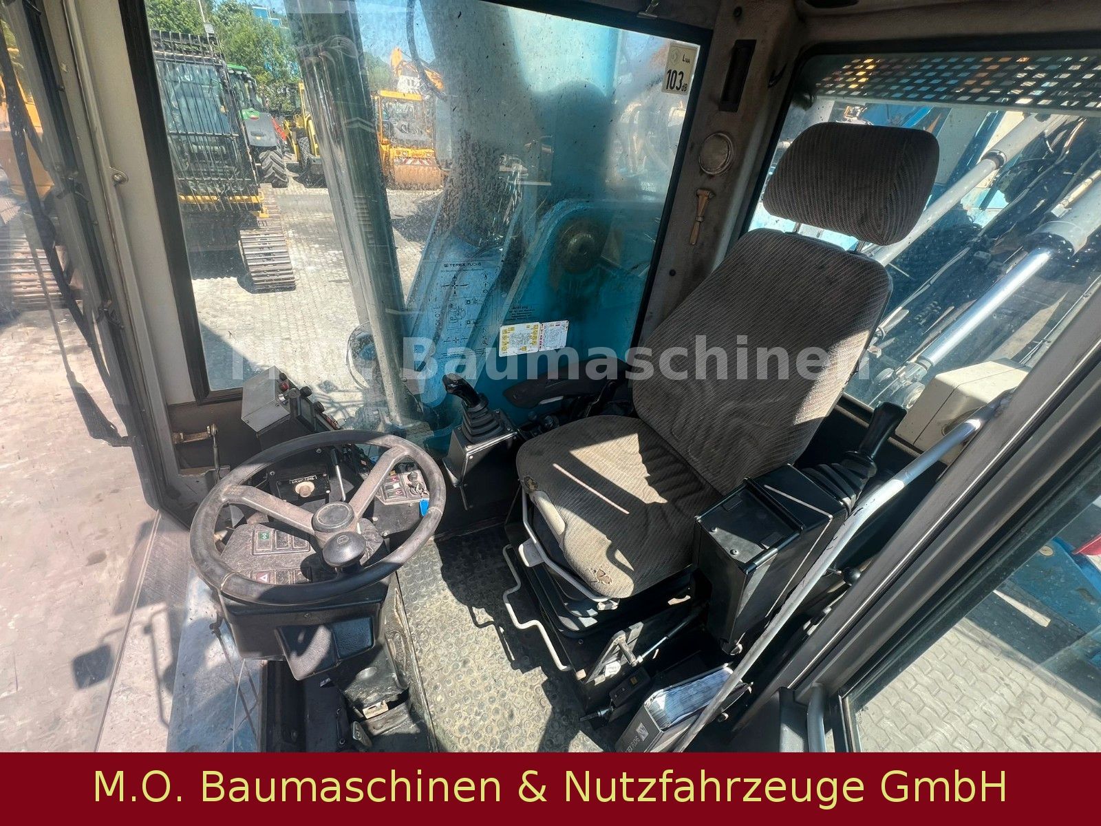 Fahrzeugabbildung Fuchs MHL 360 /Verstellbare Kabine/Magnetanlage/
