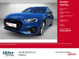 Audi A4 Avant S line 40 TFSI quattro S tronic *PANO*A - Audi A4 mit Benzin-Antrieb: Blau, Teilleder, Kombi