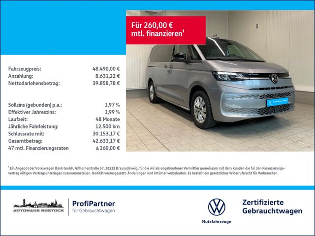 T7 Multivan Life lang 2.0 TDI DSG AHK NAVI