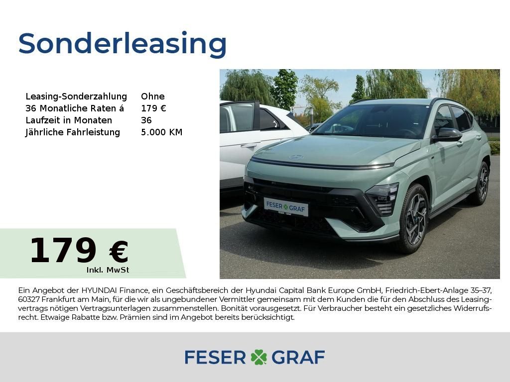 Hyundai Kona N-LINE NAVI LED SHZ LHZ CARPLAY KAMERA