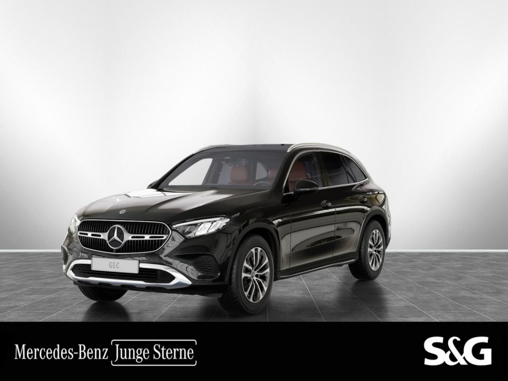 MERCEDES-BENZ GLC 220 d 4M PANO+AHK+HIFI+LEDER BRAUN+TRITTBRET