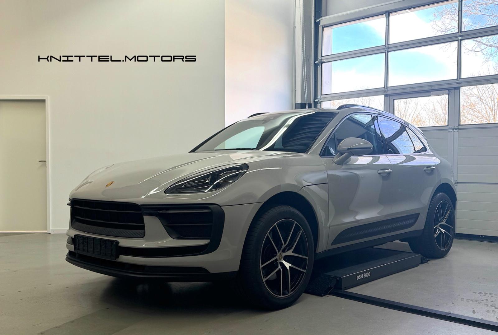 Porsche Macan Kreide Sitzluft Pano Kamera AHK Sportrohre