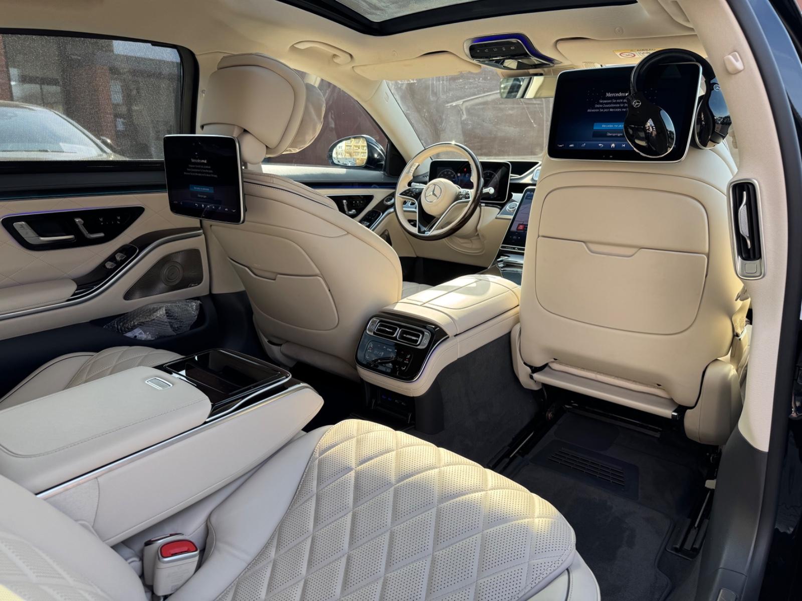 Mercedes-Benz S 450 Long AMG Line NAPPA BEIGE/3xTV/CHAUFFEUR