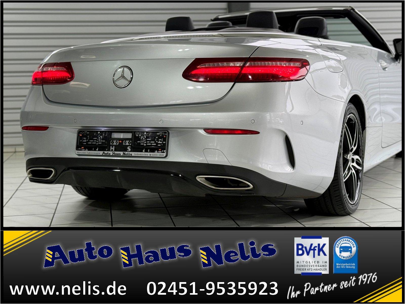 Mercedes-Benz E 200 Cabrio AMG-Line Airscarf Comand-Online Led