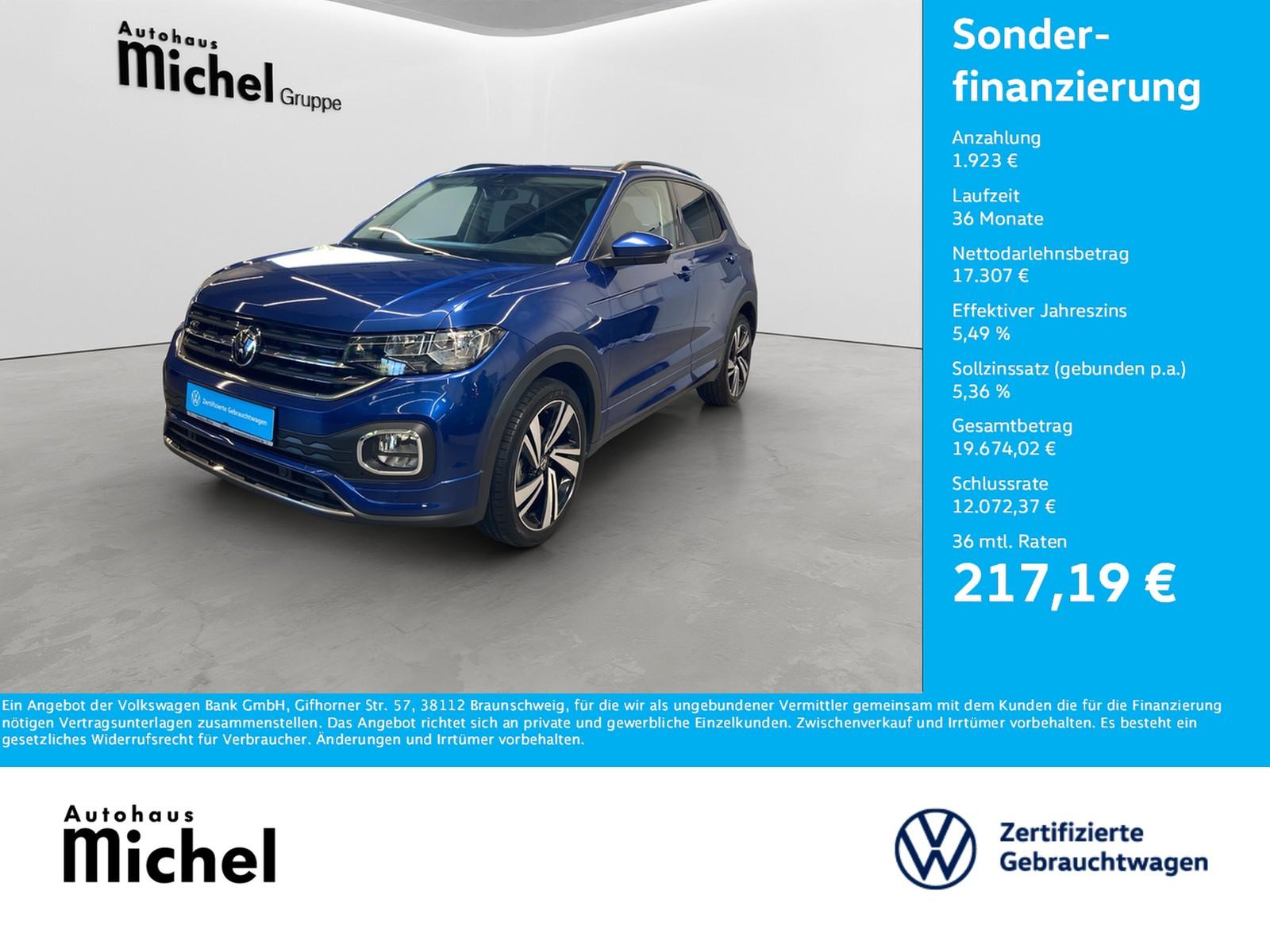Volkswagen T-Cross TSI DSG Active R-Line Navi Kamera Alu-18