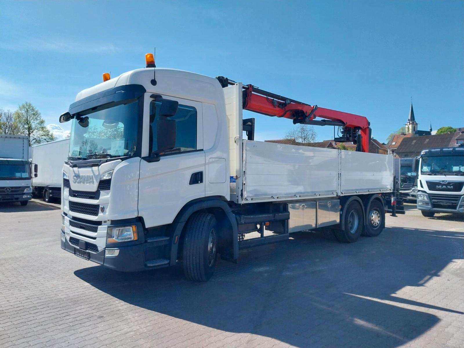 Scania G 410, 6x2, Pritsche, PK 20.501 L, Lenkachse