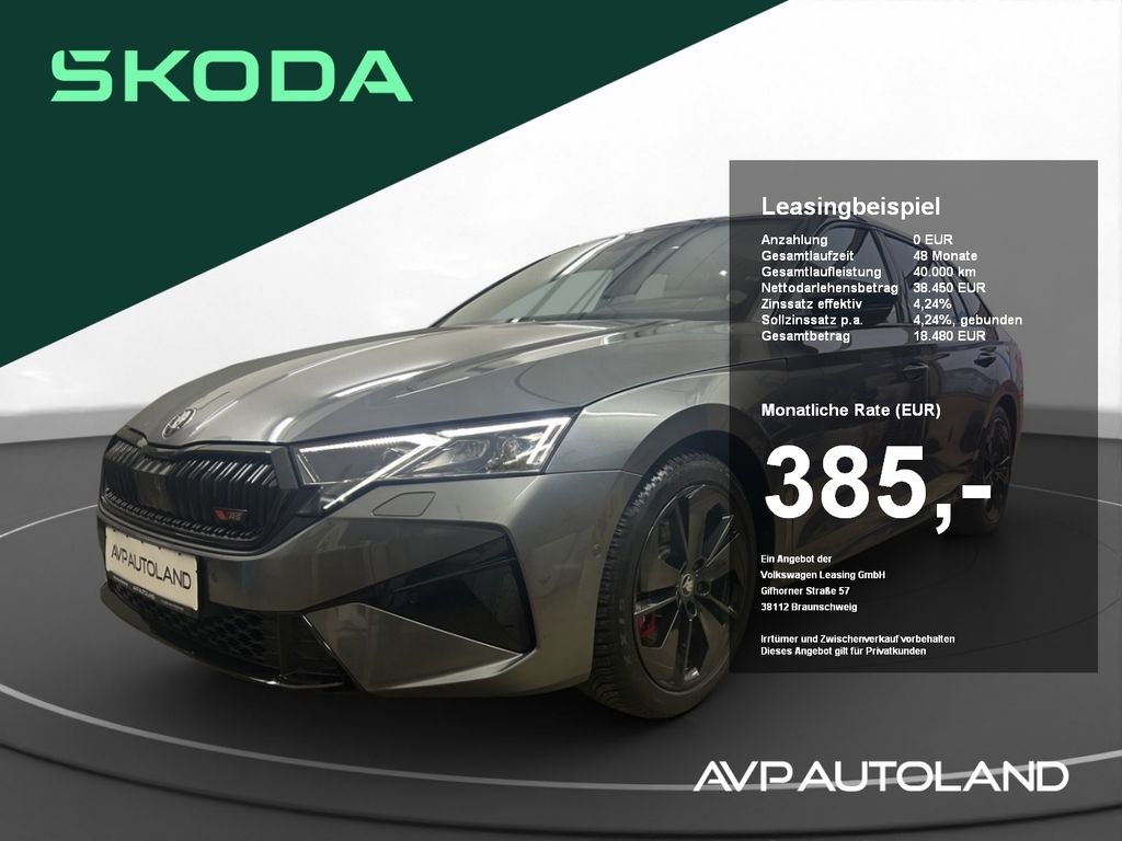 Skoda OCTAVIA COMBI 2.0 TSI DSG RS | PANO | NAVI | AHK