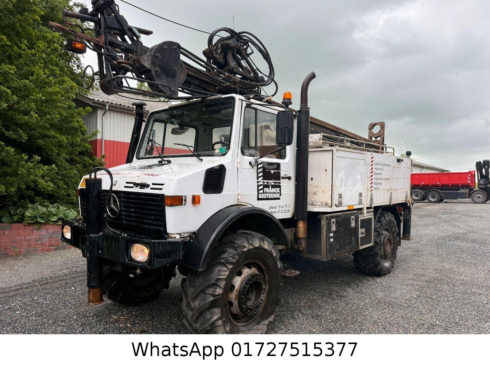 Unimog U 1650 4x4 / 437 DRILLING RIG KNEBEL AS