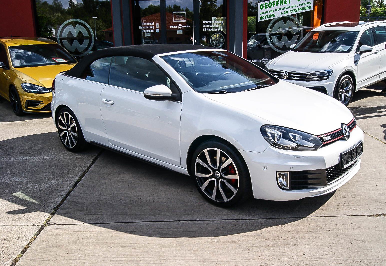 Fahrzeugabbildung Volkswagen Golf VI GTI Cabriolet 20TSI DSG XENON LEDER NAVI