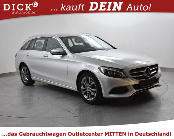 Mercedes-Benz C 180 T CGI 9G. Avantg 17"+LEDER+SHZ+NAV+LED+AHK