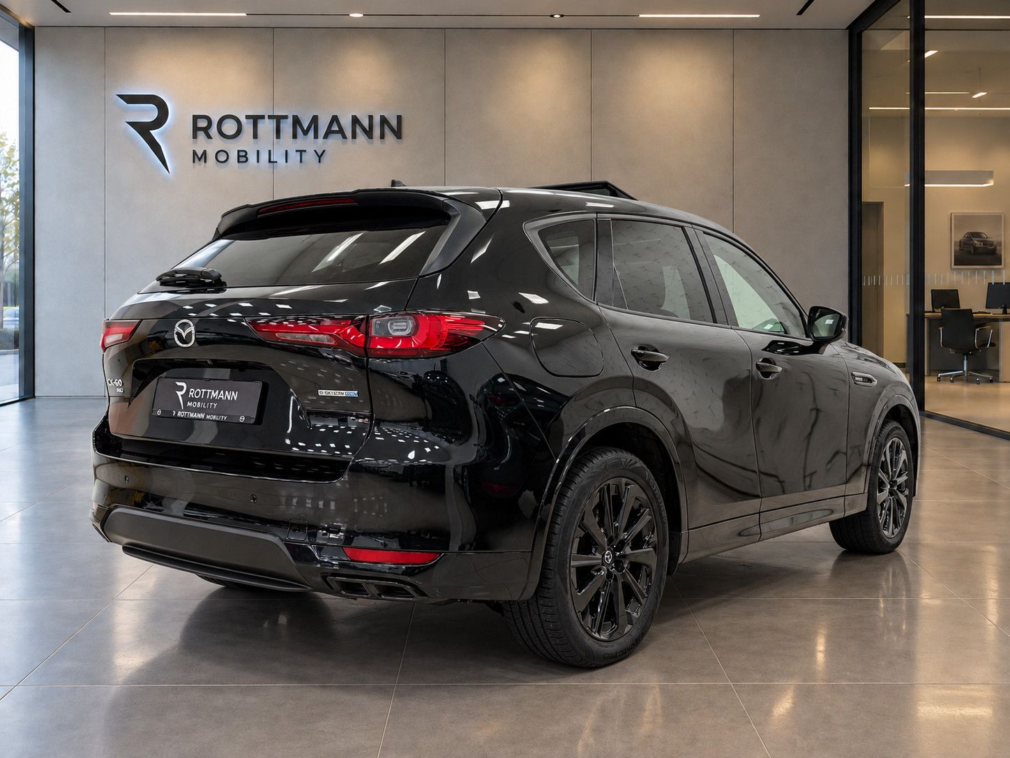 Mazda CX-60 PHEV AWD Aut. HOMURA CON/DRI/COM/PAN-P/AHK imagem 3