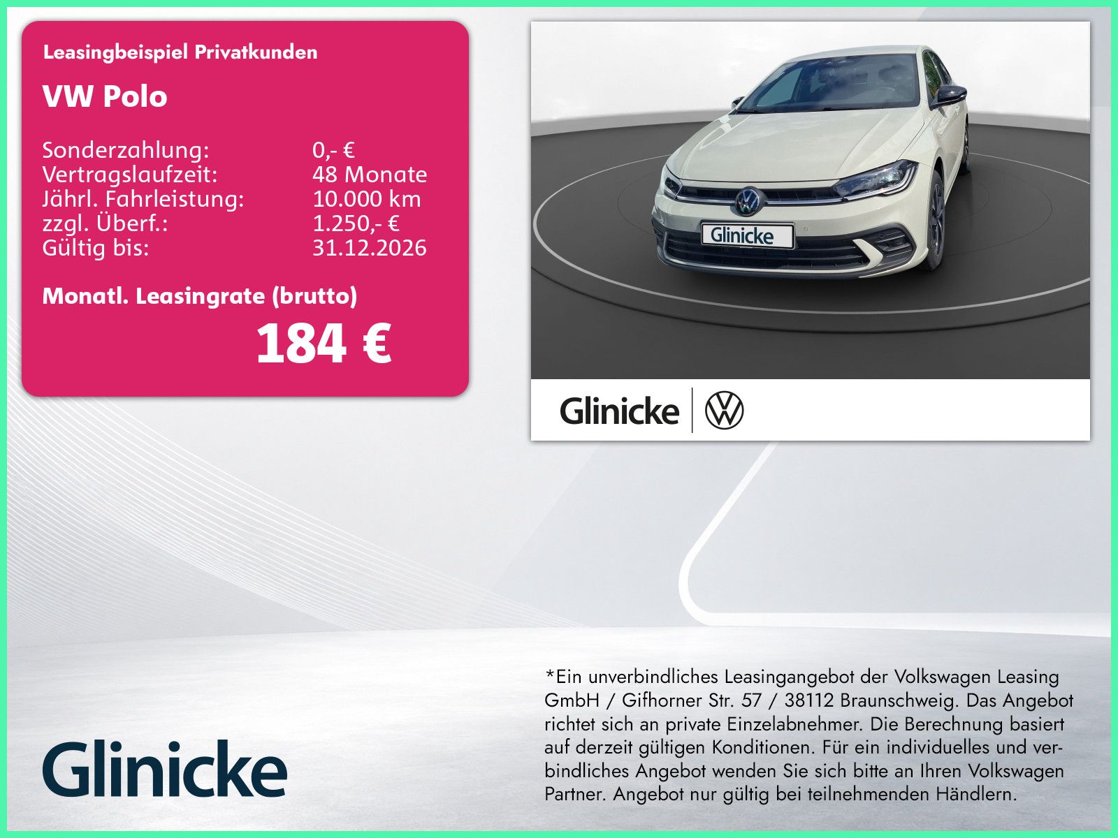 Volkswagen Polo ENERGY *ABVERKAUF* 95 PS | ASG 3 Jahre | NA