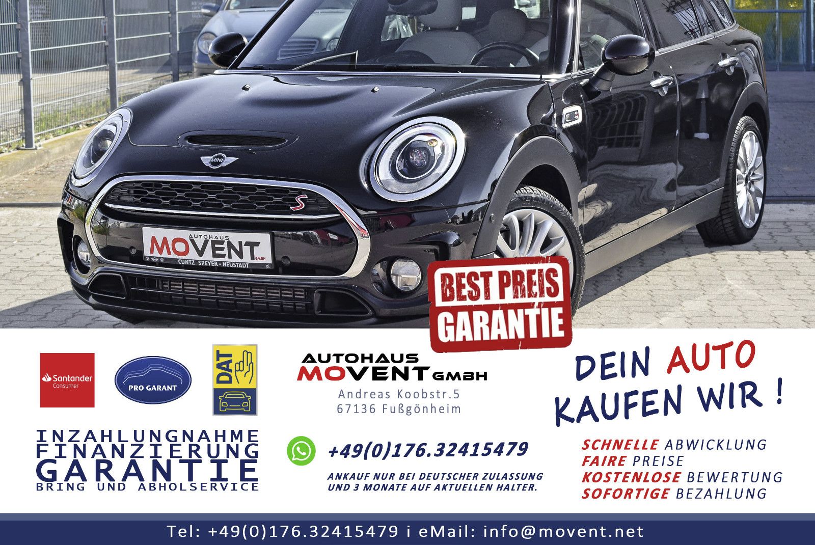MINI Cooper S Clubman All4*Leder*Pano