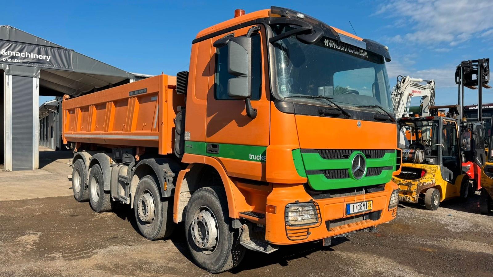 Mercedes-Benz ACTROS 3541 8X4 Meiller bordmatic tipper