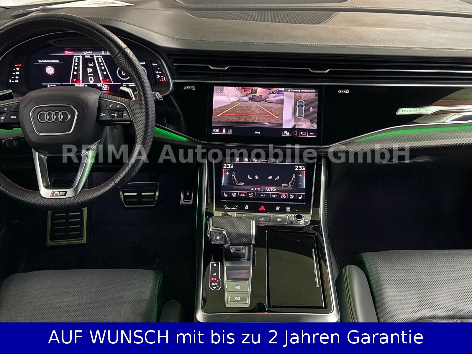 Fahrzeugabbildung Audi RS Q8 4.0 TFSI quattro, Massage, Matrix,23",Pano