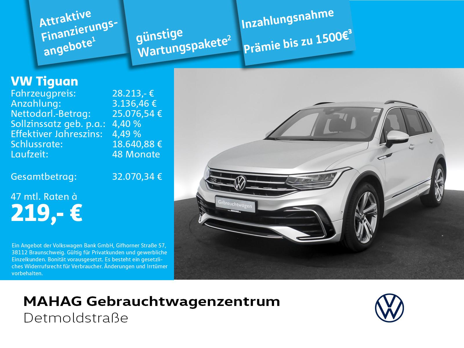 Volkswagen Tiguan 1.5 TSI R-Line AHK LED Navi ParkAssist Re