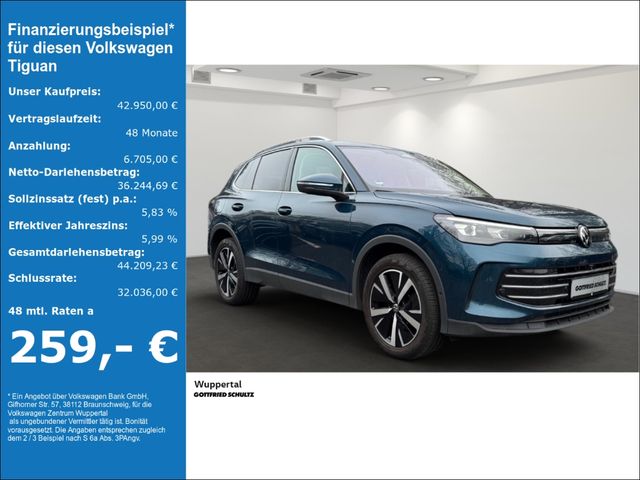 Volkswagen Tiguan 2.0 TDI DSG LED NAVI AHK STANDHZG PANO KA