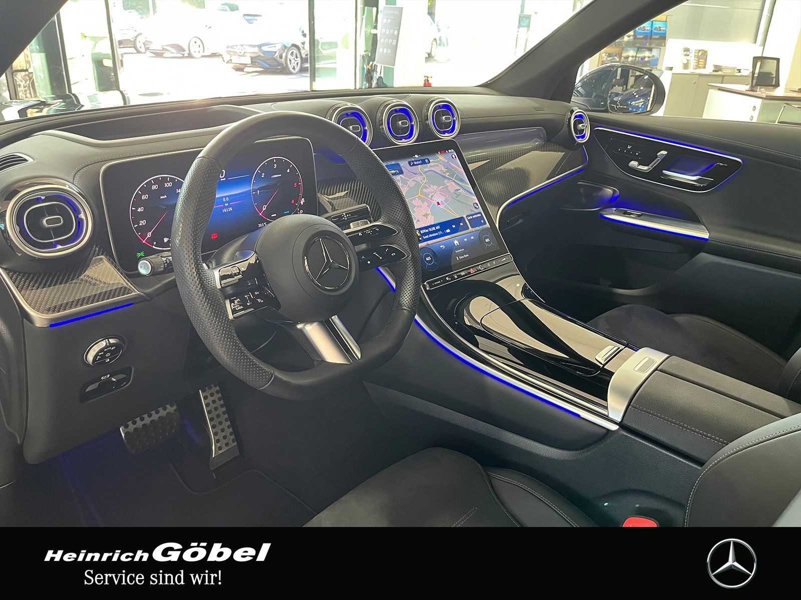 Fahrzeugabbildung Mercedes-Benz GLC 450 d AMG+PANO+AHK+AIRMATIC+STANDHZ.+BURMEST