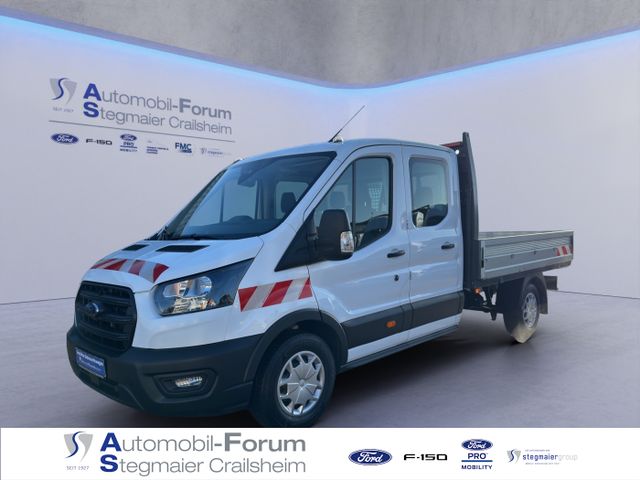 Ford Transit Pritsche DoKa 350 L3 *AHK*KLIMA*BEIFAHRE