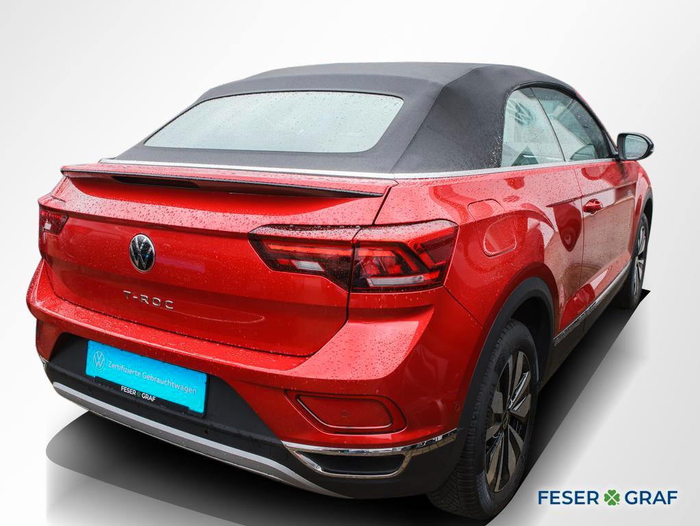 Volkswagen T-Roc Cabrio 1.0 TSI Goal Navi RüKa Sitzh. 17", миниатюра 2
