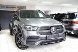 Mercedes-Benz GLE 450 4M AMG DISTR. MULTIBEAM MASSAGE  BURMES. - graue Mercedes-Benz GLE 450