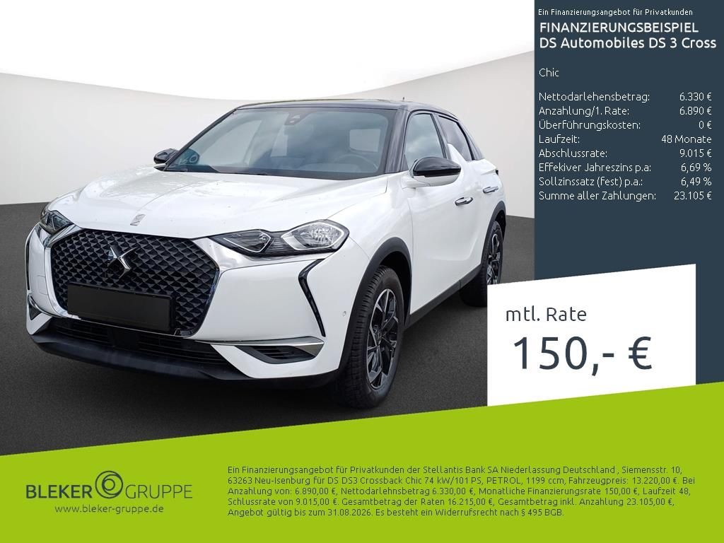Angebot ansehen DS Automobiles DS3 Crossback