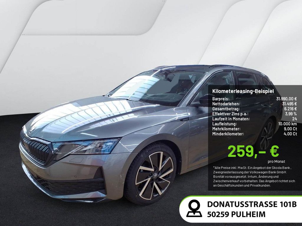 Skoda Octavia 2.0 TDI Sportline HUD LED NAVI AHK 360°