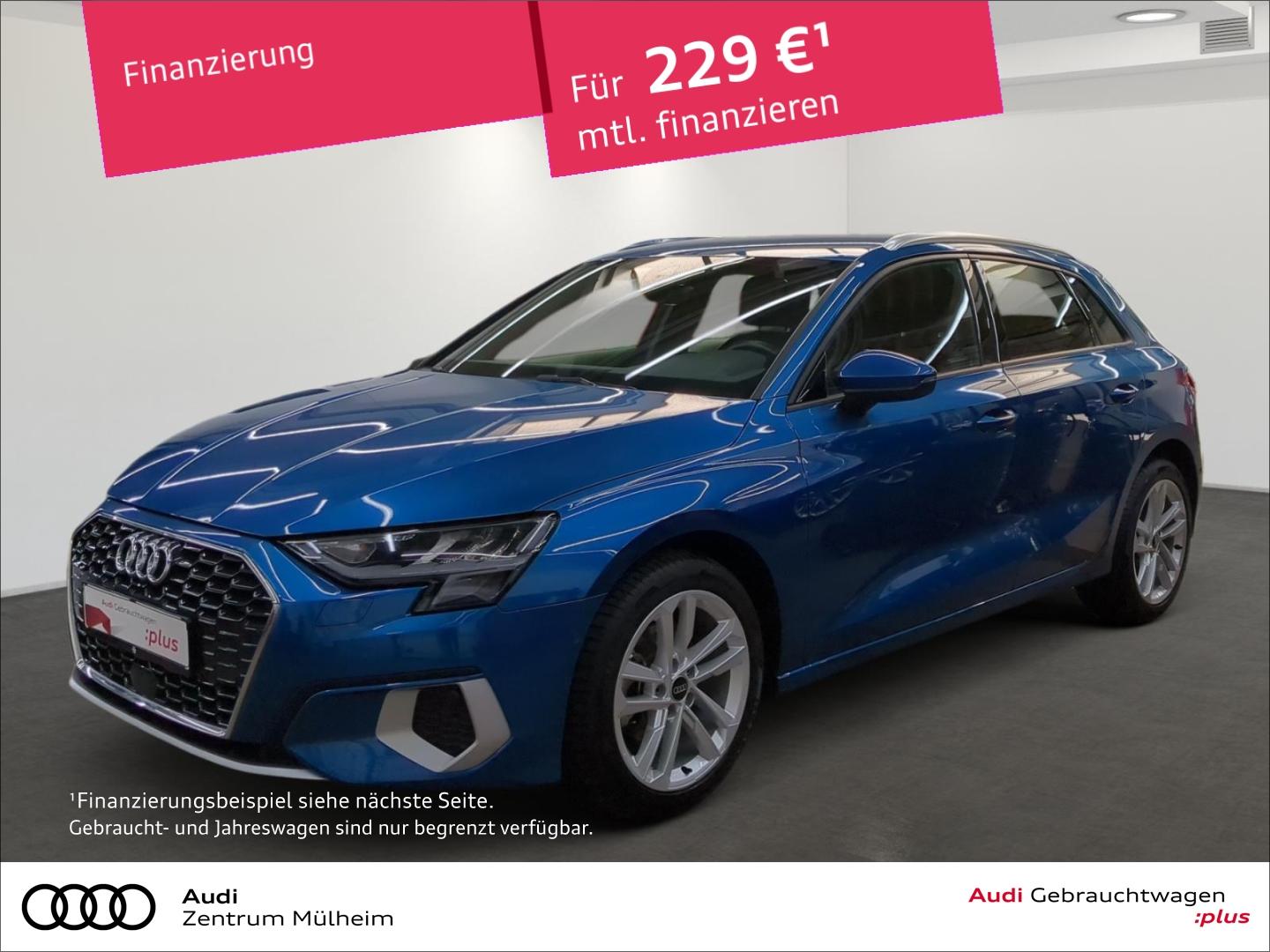 Audi A3 Sportback 30 TFSI Navi LED virtual APS Plus