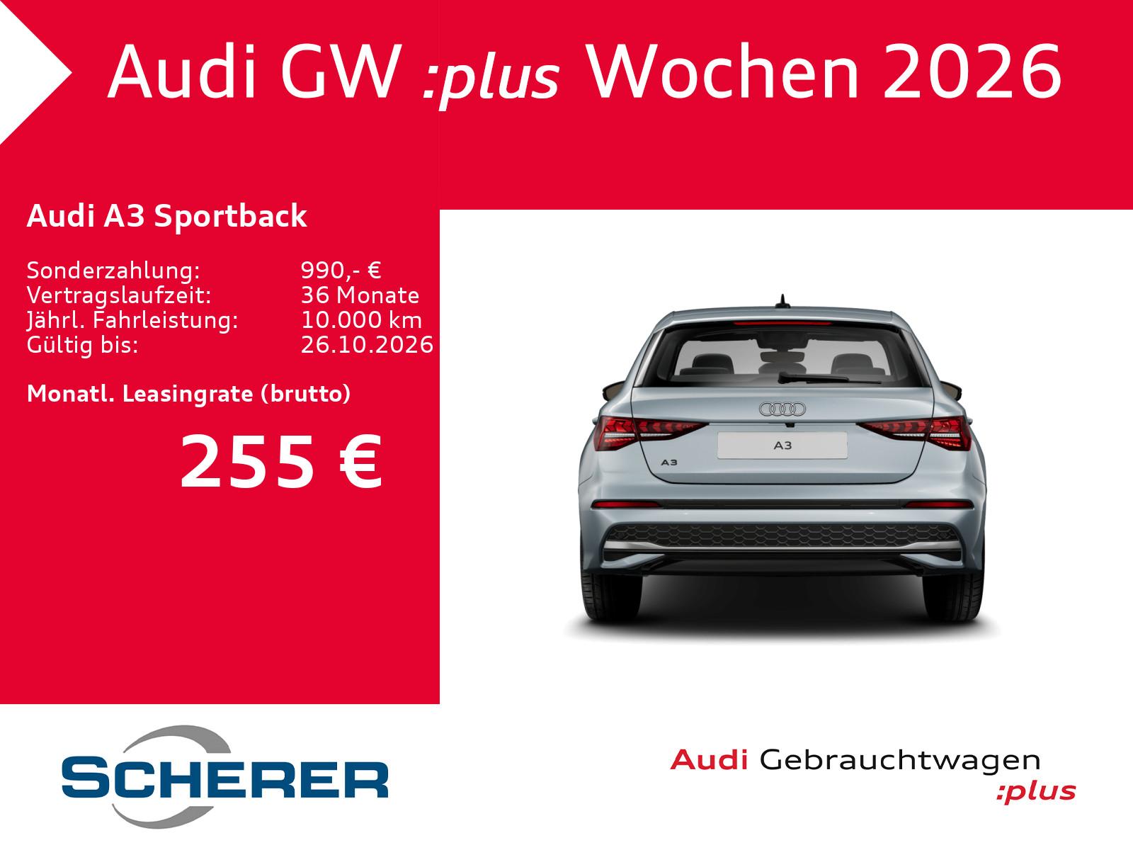 Audi A3 Sportback Advanced TFSI LED NAVI HEAD-UP EINP, миниатюра 7