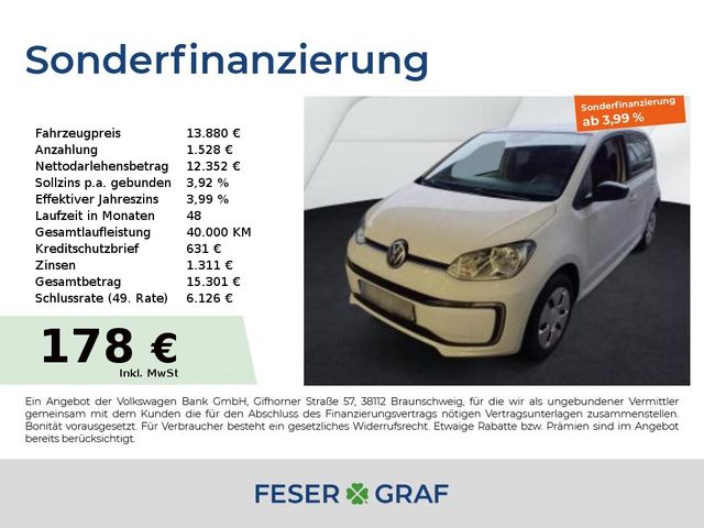 Volkswagen up! e-up! "Style" 61 kW SHZ Kamera