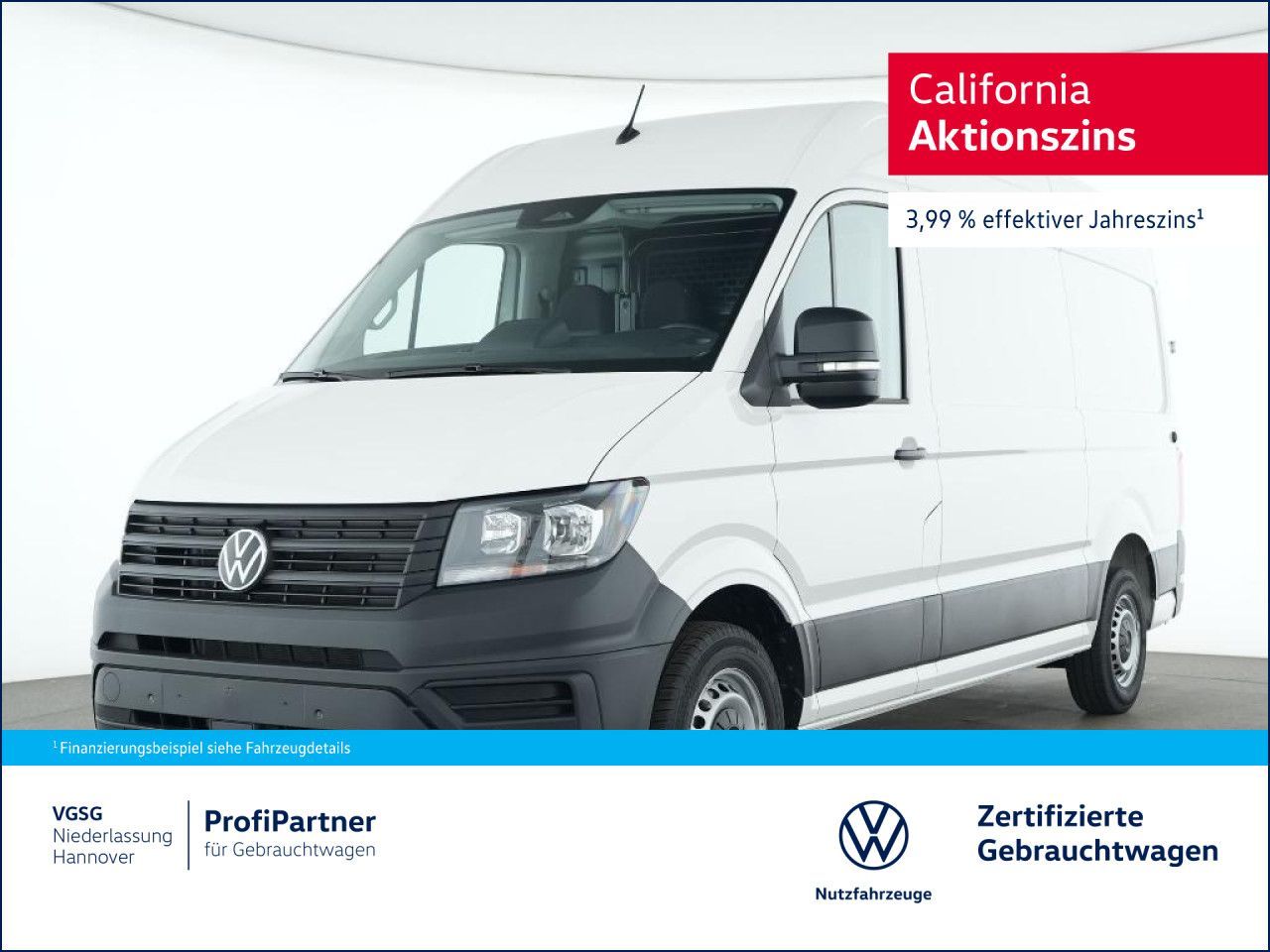Volkswagen Crafter Kasten Mittel Neues Modell
