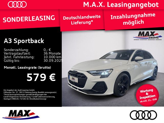 A3 Sportback 40 TFSI e *0,5% Verst.* S-LINE+LED+