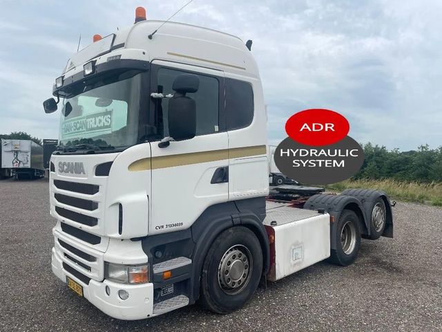 Scania R440 Air / Air suspension. Hydr. system. ADR