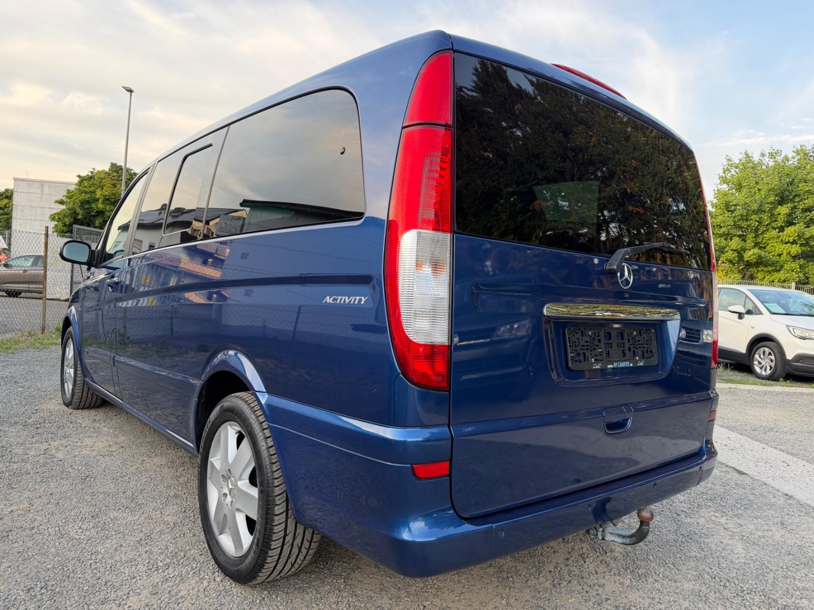 Mercedes-Benz Viano Fun Long 3.0 CDI V6 204 ch BVA / Couchage / Garantie 1 an / Chauffage auxiliaire / Toit ouvrant