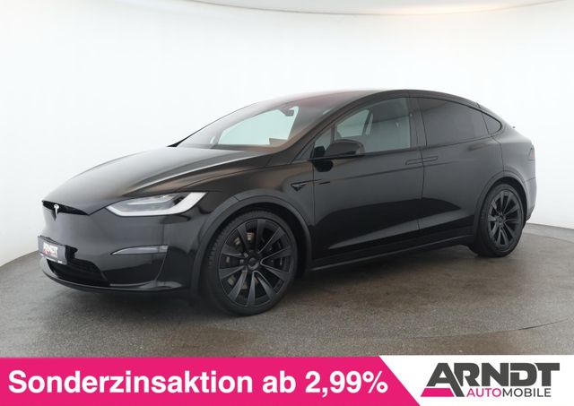 TESLA Model X Plaid 6Seats LED Pano Yoke Navi FSD 22"