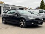 Volkswagen Golf VI Cabriolet Exclusive*TEMPOMAT*NAVI*KAMERA - mit Benzin-Antrieb: Schwarz, Sportsitze, Cabrio