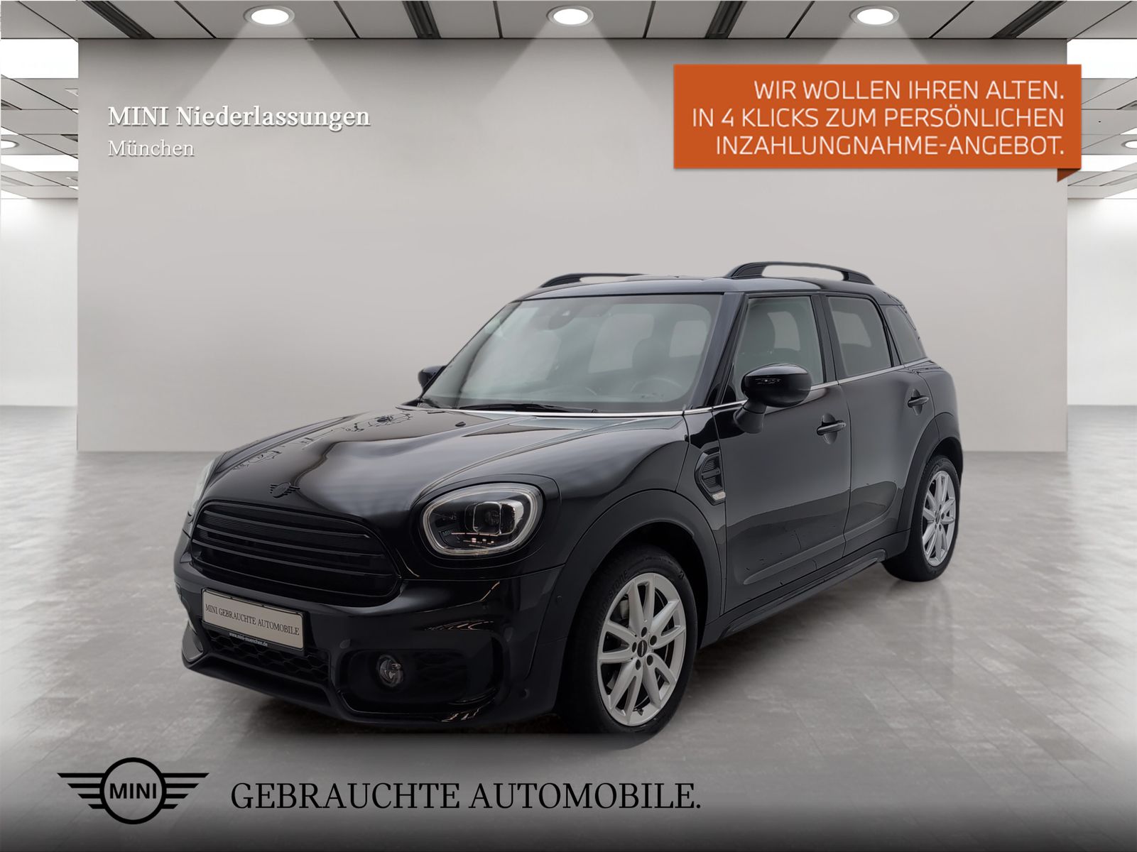 MINI Cooper Countryman Navi AHK Head-Up Kamera LED
