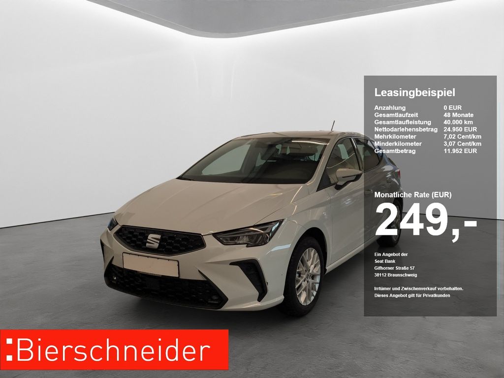 Ibiza 1.0 TSI DSG Style LED+NAVI+KAMERA+ACC+SHZ