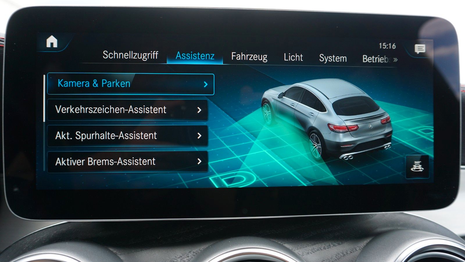 Fahrzeugabbildung Mercedes-Benz GLC 43 AMG Coupe 4M, Kamera,SD,Apple CarPlay