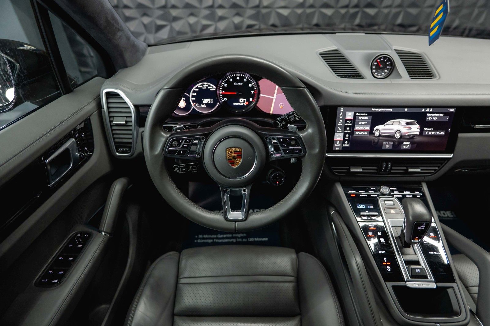 Fahrzeugabbildung Porsche Cayenne Turbo V8 Sport Chrono Black *ACC*LED*