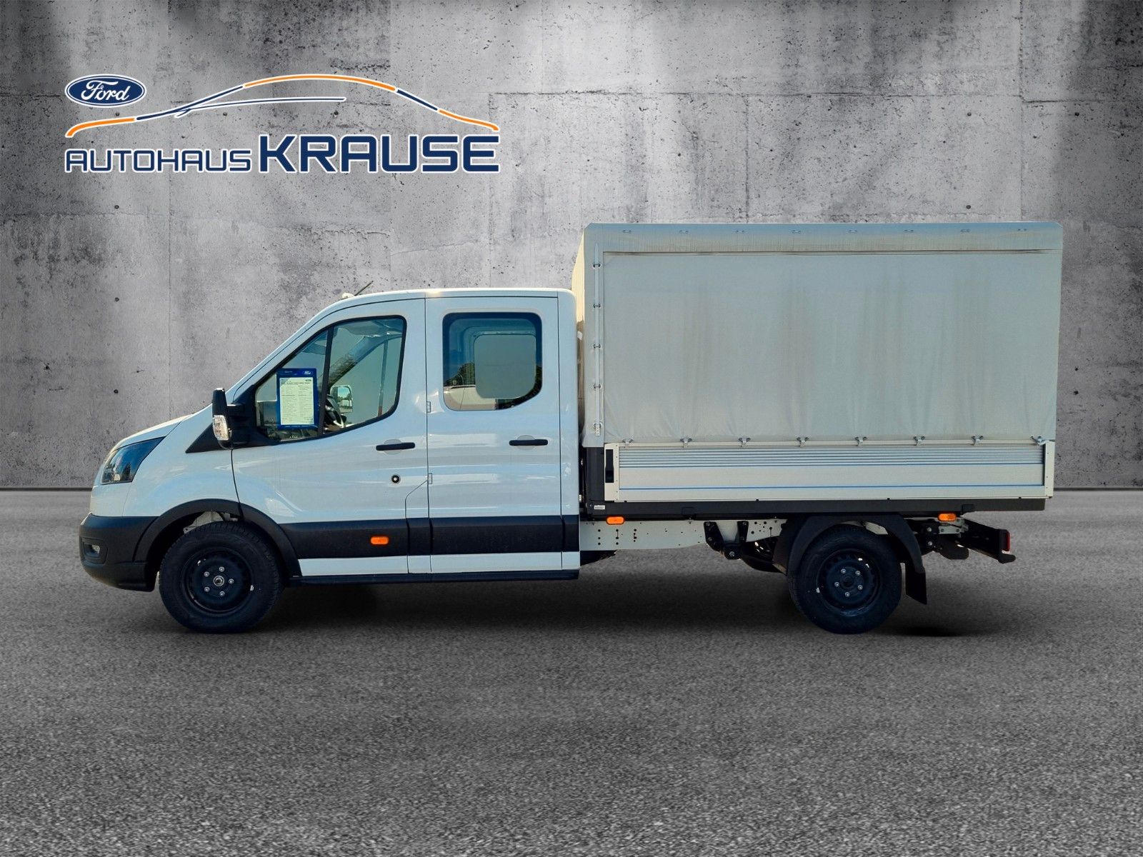 Fahrzeugabbildung Ford Transit Pritsche Plane Spriegel 350 L3