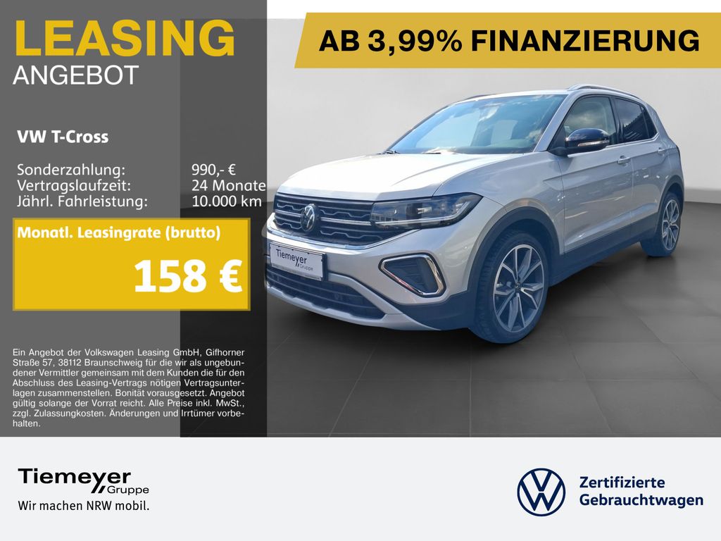 T-Cross 1.0 TSI DSG STYLE NAVI AHK SITZHZ LED