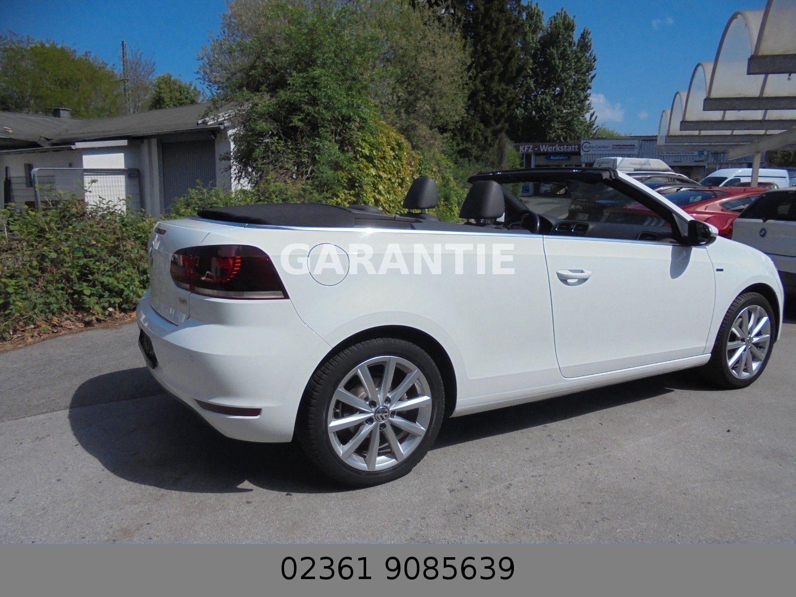 Fahrzeugabbildung Volkswagen Golf VI Cabriolet Lounge Klima/Leder/Shz/Navi/