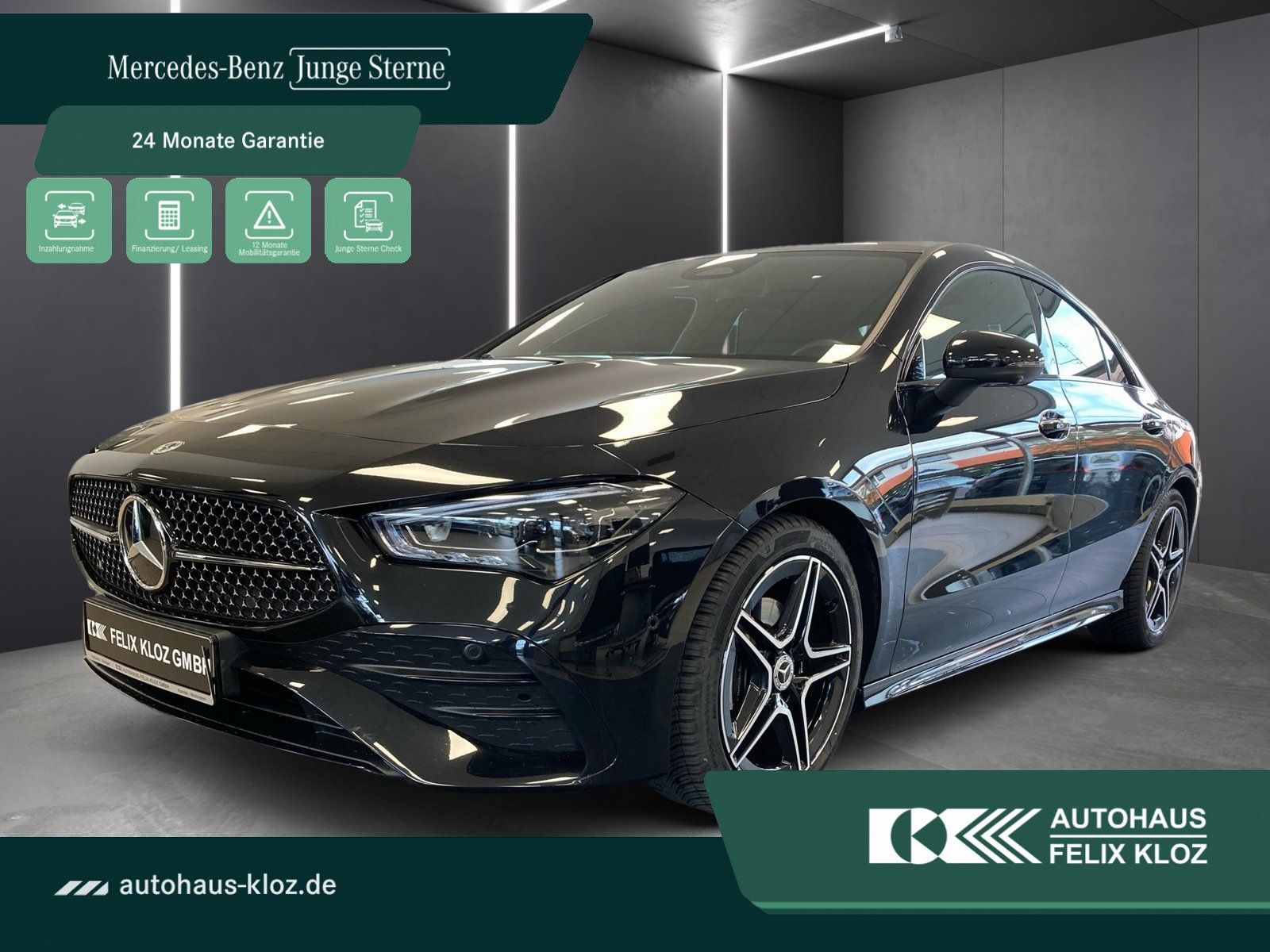 Fahrzeugabbildung Mercedes-Benz CLA 180 AMG Plus*Pano*HUD*360°*MBeam*AHK*Totwink