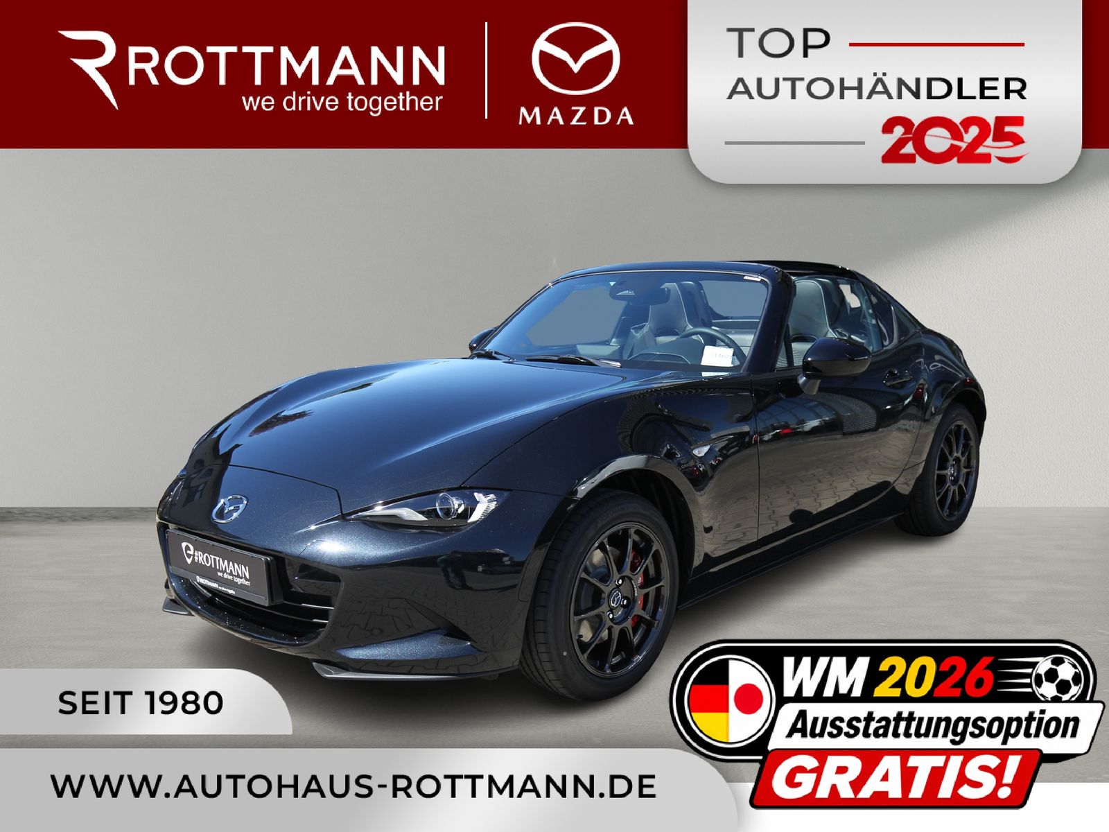 Mazda MX-5 RF 1.5 SKYACTIV-G 132 Homura /Recaro/BOSE