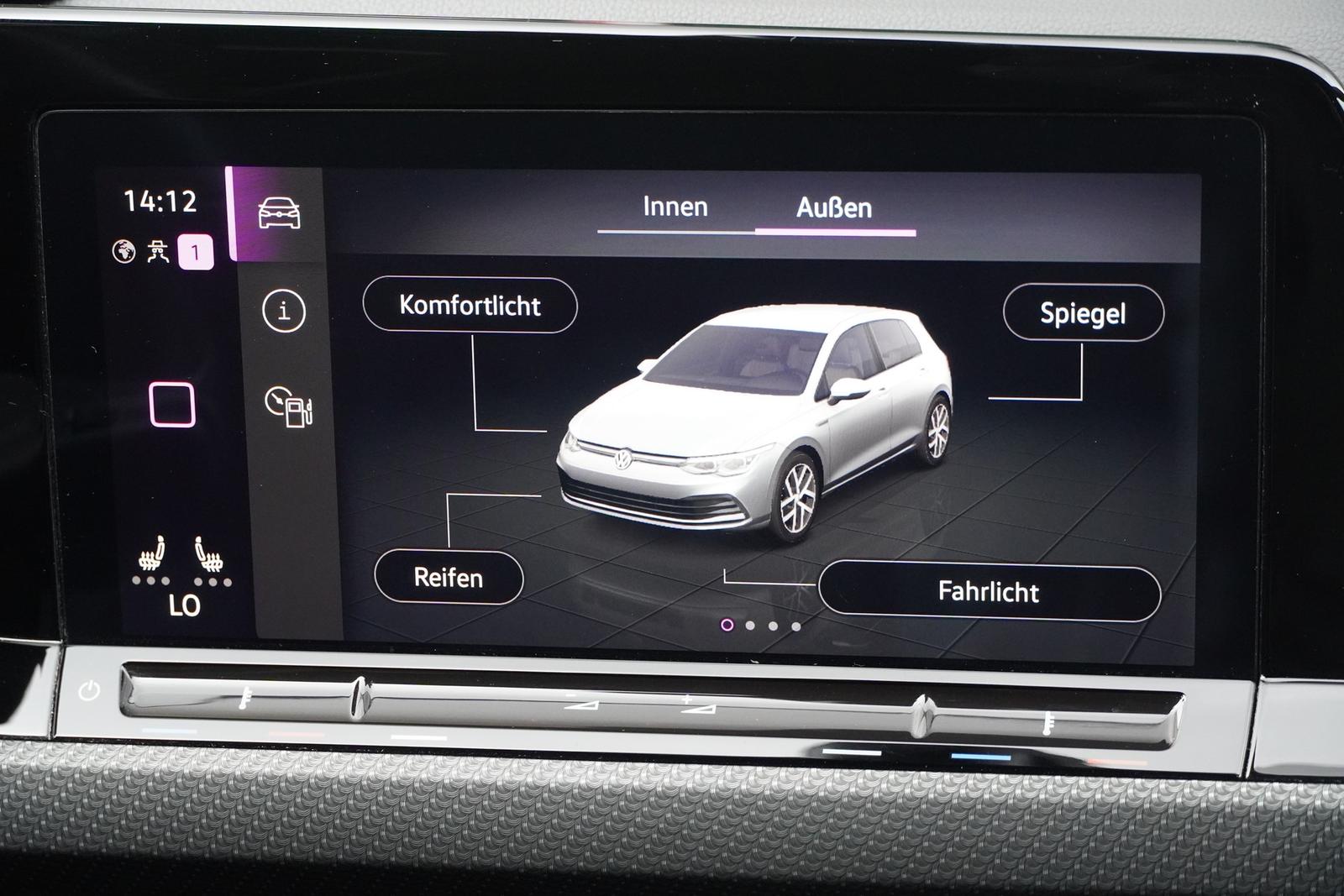 Volkswagen Golf VIII 1.5 eTSI DSG R-Line LED Kamera, миниатюра 18