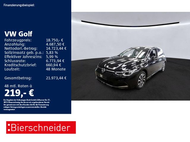Volkswagen Golf 8 1.5 TSI Active STANDH HuD CAM ACC